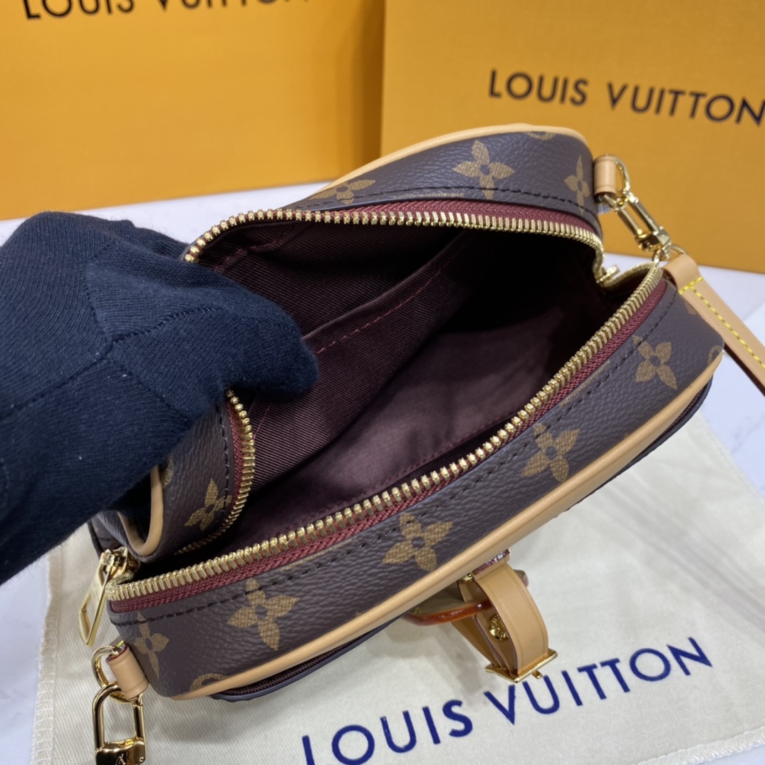 Louis Vuitton MINI DEAUVILLE Tote Handbag Monogram M45528 